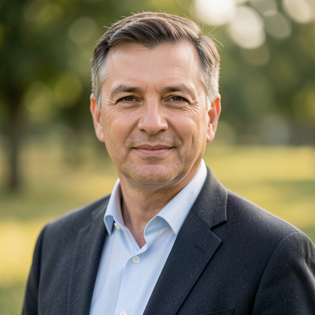 Портрет аутора Марка Вујановића, главног уредника Veridian аналитичког портала